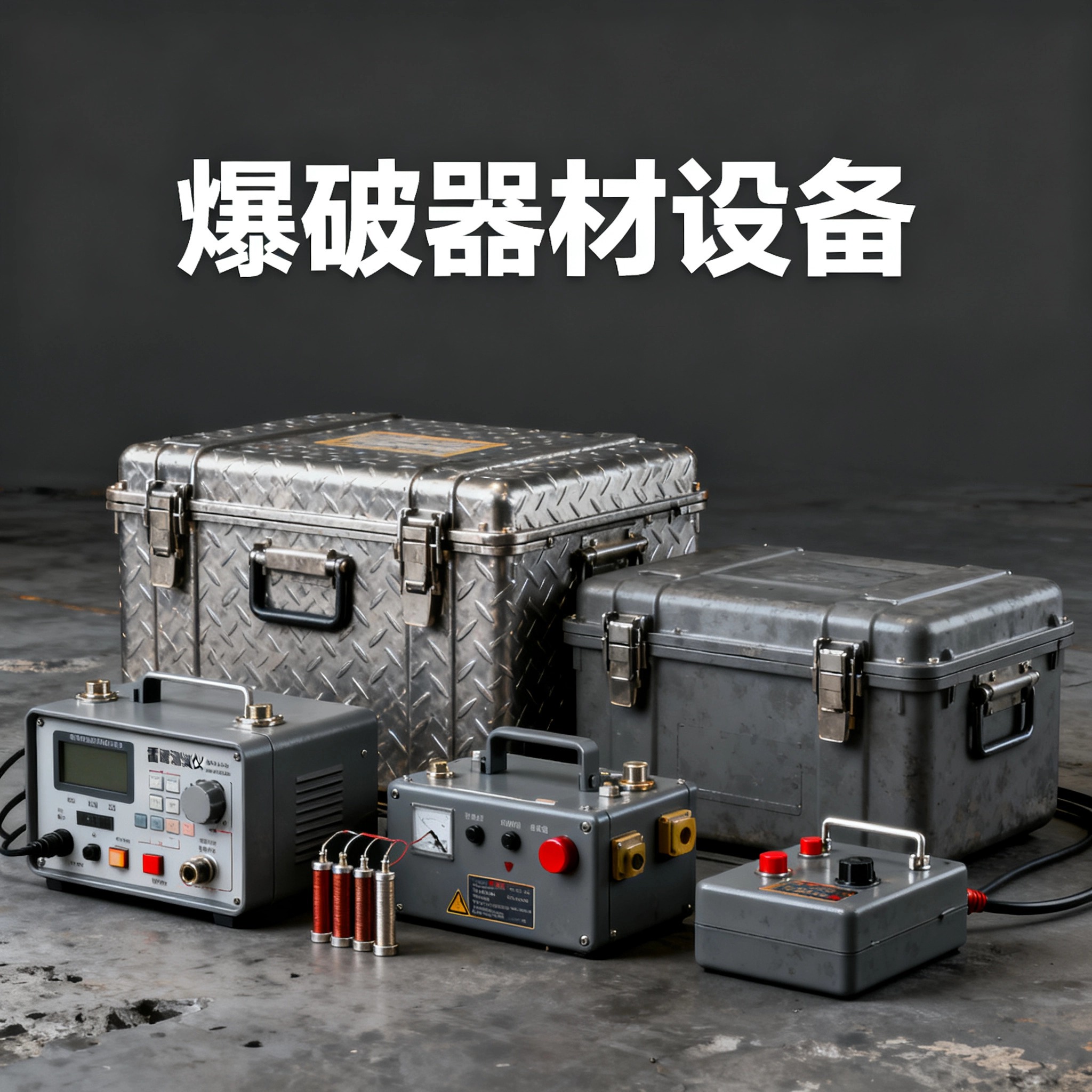 容县爆破工程师的“兵器库”：常用器材一册通